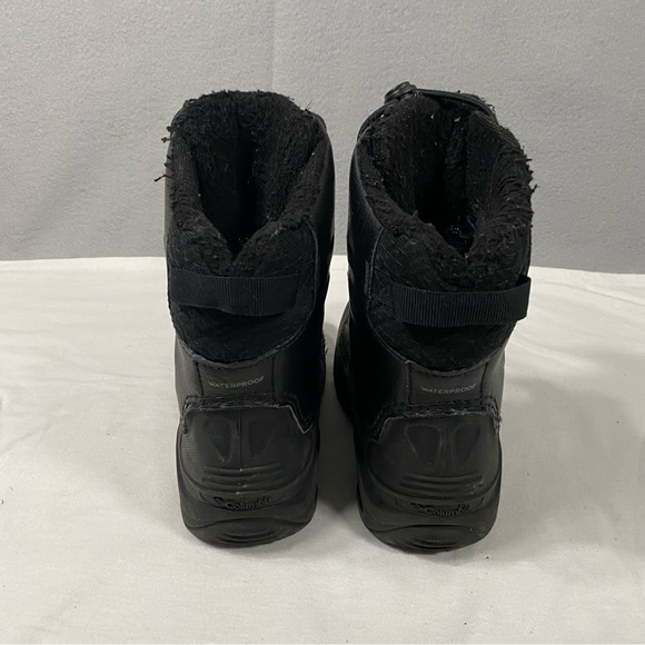 Columbia Bugaboot Celsius Waterproof Winter Snow Boot Black Youth Kids Size 1 - Picture 6 of 10